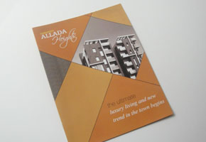 Single Page Brochure printed at GK Printhouse