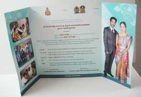 Wedding Card printed at GK Printhouse