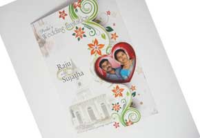 Wedding Card printed at GK Printhouse