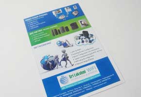 Leaflet Pamphlet printed at GK printers