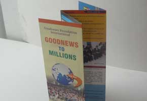 Leaflet Pamphlet printed at GK printers